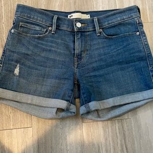 Levi denim shorts